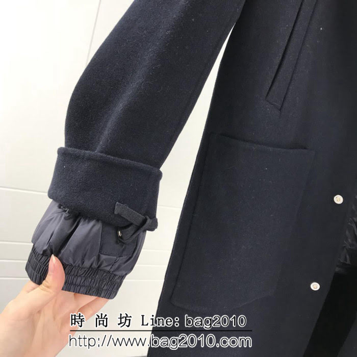 MONCLER蒙口 兩件套 毛呢大衣羽絨 奢華典範 Moncler羽皇可脫卸羽絨羊毛大衣 男女同款 ydi2040